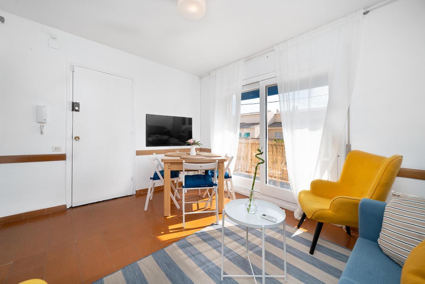 Beach Flat With Terrace Sant Salvador Exterior foto