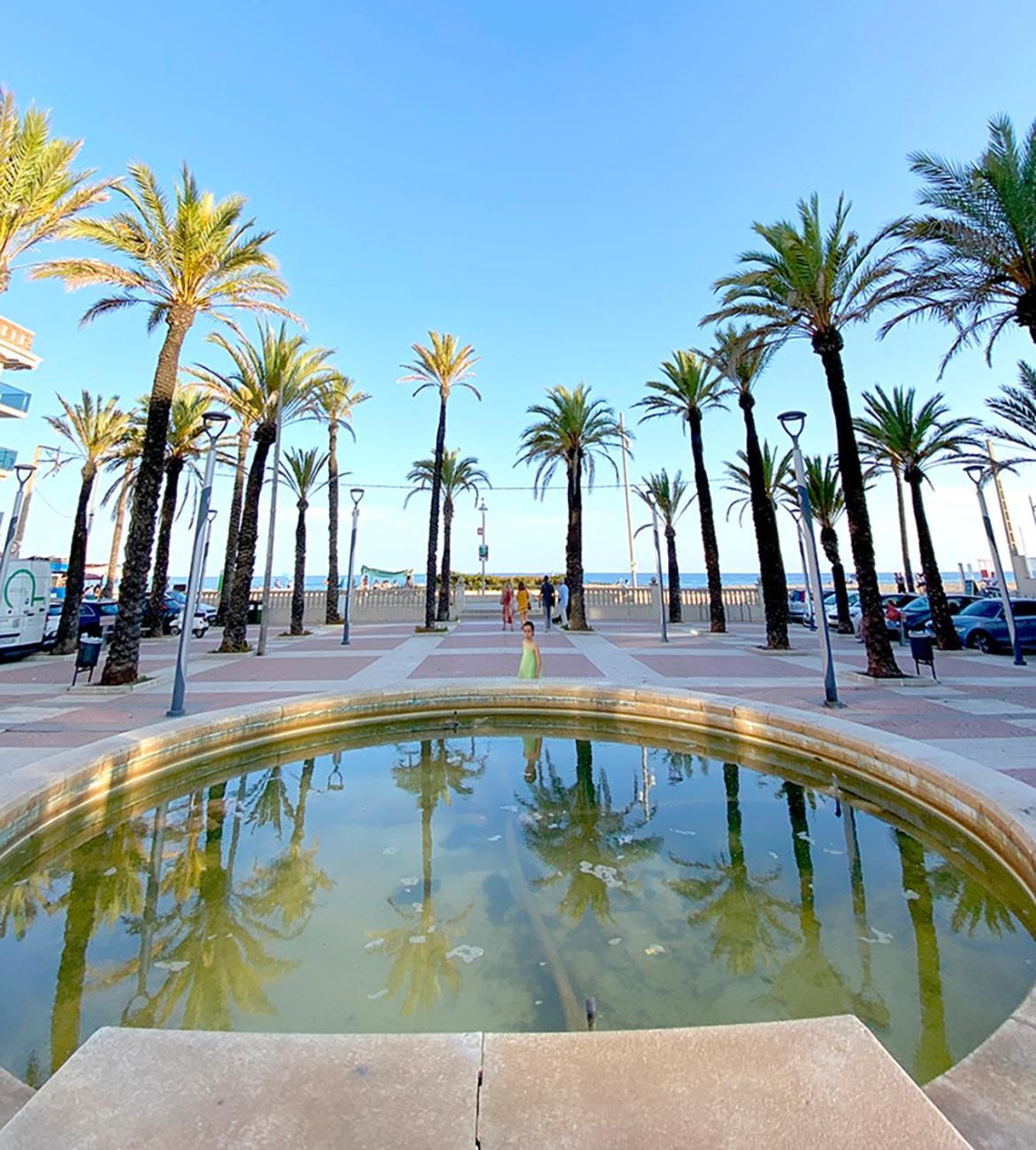 Beach Flat With Terrace Sant Salvador Exterior foto