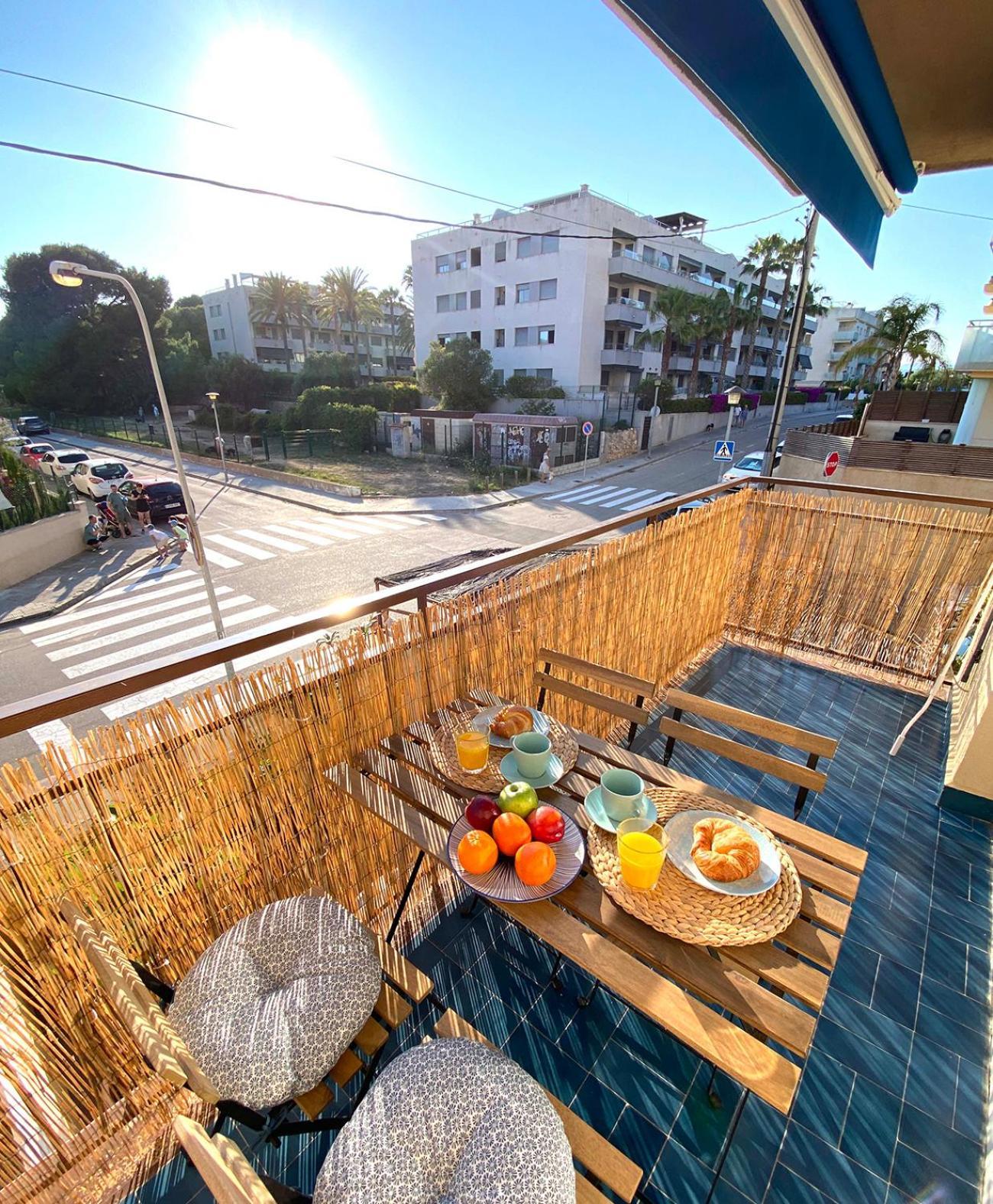 Beach Flat With Terrace Sant Salvador Exterior foto